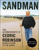 Signed Book Cedric Robinson Sandman Autobiography of Queen's Guide to the Sands Hardback Book 2009