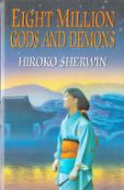 Signed Book Hiroko Sherwin Eight Million Gods and Demons First Edition 2001 Hardback Book Signed