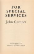 James Bond For Special Services by John Gardner Hardback Book 1982 First Edition published by