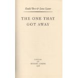 The One that got Away by Kendal Burt and James Leasor Hardback Book 1956 First Edition published