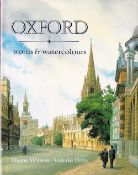 Signed Book Eliane Wilson and Valerie Petts Oxford Words and Watercolours First Edition Hardback