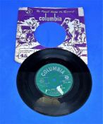 James Bond vintage Columbia The James Bond Theme by the John Barry Orchestra 45rpm Vinyl record in