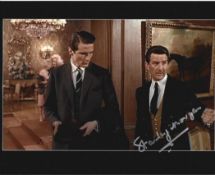 Stanley Morgan signed 10x8 colour promo photograph from Dr No. Morgan played the Casino Concierge in