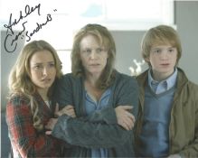 Ashley Crow American Actress 10x8 Singed Colour Photo From TV Series Heroes. Good condition. All