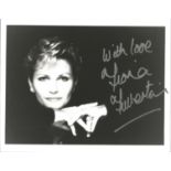 Fiona Fullerton signed 10x8 black and white photo. Good condition. All autographs come with a