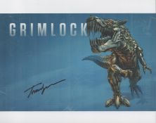 Tom Wyner American Actor Signed 10x8 Colour Photo Voices The Character Grimlock In The Cartoon