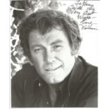 Earl Holliman American Actor Signed Dedicated 10x8 B/W Photo. American Actor, Animal-Rights