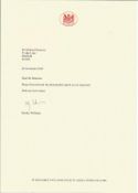 Shirley Williams British Politician Signed Typed Letter On House Of Lords Letterhead Replying To