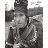 Michael Mears British Actor Signed 10x8 Black And White Photo As Cooper In The TV Series Sharpe.