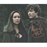 Alexander Vlahos British Actor Signed 10x8 Colour Photo As Mordred From The TV Series Merlin. Good