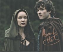 Alexander Vlahos British Actor Signed 10x8 Colour Photo As Mordred From The TV Series Merlin. Good