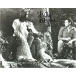 Martine Beswick signed 10x8 black and white photo. Good condition. All autographs come with a