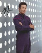 Dominic Keating signed 10x8 colour photo. Good condition. All autographs come with a Certificate