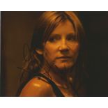 Michelle Collins signed 10x8 colour photo. Good condition. All autographs come with a Certificate of