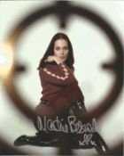 Martine Beswick signed 10x8 colour photo. Good condition. All autographs come with a Certificate