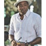 Cress Williams American Actor Best Known In TV Series Prison Break. Signed 10x8 Colour Photo. Good