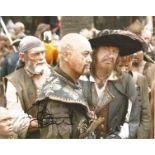 David Bailie Signed 10x8 Colour Photo From The Film Pirates Of The Caribbean. Good condition. All