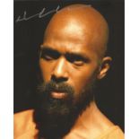 Ntare Mwine American Stage And Film Actor 10x8 Signed Colour Photo. Good condition. All autographs
