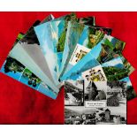 Bundle Of 20 Topographical Photograph Postcards Of Liechtenstein. We combine postage on multiple