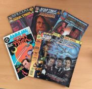 DC, Star Trek issue one collection of 6 beautifully illustrated comic books including titles: Star