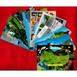 Bundle Of 20 Topographical Postcards Liechtenstein Including Triesenberg. We combine postage on