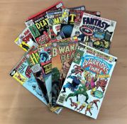 Marvel and DC collection of 11 vintage 1960s/ 1970s comic books including iconic titles: The Amazing