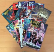 Indy Publishers issue one comic book collection of 10 lovely issues including: HellBoy, CyberForce