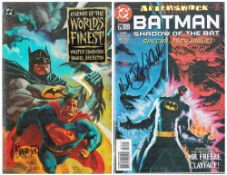 DC signed comic book collection featuring a total of 5 special edition/ limited series comics.