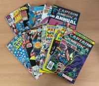 Marvel, Captain America Annuals and Special editions collection of comic books. A total of 11