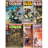 Marvel, Savage Sword of Conan magazine collection featuring 36 adventure packed comics, including