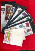 9 x FDCs, Souvenir Collection De Timbres - Postes Helleniques with 200 different Stamps, 3 Hagner