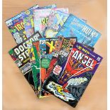 Marvel Comic Silver Age collection, featuring a total of 10 vintage comic books, titles include: X-