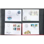 Thames Cover Album with Swiss FDCs from 1999 to 2003 with approx 80 FDC these FDC are clean and