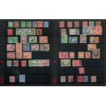 Worldwide Stamps in a Binder with Hingeless pages containing approx 500 - 600 Stamps mostly used