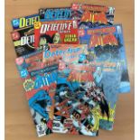 DC Detective Comic book vintage collection of 10 beautiful comics. Featuring issues: 543, 544,
