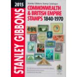 Stanley Gibbons Commonwealth and British Empire Stamps Catalogue 1840 - 1970 Hardback 2015 Good