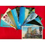 Bundle Of 20 USA Topographical Postcards Including Fort William And The Capitol. We combine