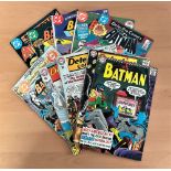 DC, Batman vintage comic book collection featuring 10 beautifully illustrated comics from the