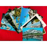 Bundle Of 20 Topographical Postcards Including Lucerne, Zermatt And Chur. We combine postage on