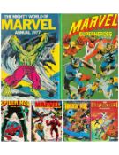Marvel, Special Edition vintage hardback annual collection featuring a total of 8 comic books.