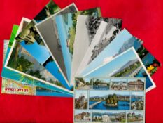 Bundle Of 20 Topographical Switzerland Postcards Including Geneva, Zurich. We combine postage on
