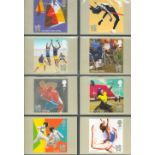 Royal Mail Postcards Album with Slipcase Brown with PHQ Cards from 2011 to 2013 with Index Dates and