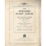 Stanley Gibbons The Strand Stamp Album with approx 800 to 1000 Worldwide Stamps from 1800s