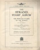 Stanley Gibbons The Strand Stamp Album with approx 800 to 1000 Worldwide Stamps from 1800s