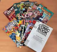 Marvel Issue one comic book collection, featuring a mix of vintage and new age comics, a total of 10