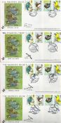 7 x Benham First Day Covers clean and unaddressed 1980 The Wildfowl Trust and 1982 Charles Darwin