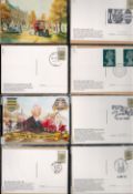 Stanley Gibbons Golden Age Picture Postcard Album with approx 140 Postcards, many First Day of