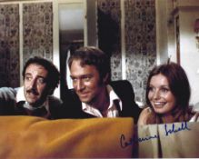 Catherine Schell signed Return of the Pink Panther 10x8 inch colour photo. Good condition. All