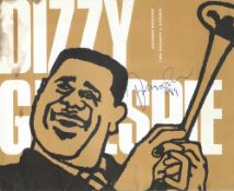Dizzy Gillespie, 1917-1993, Jazz Legend Signed Vintage 1965 Programme. Good condition. All