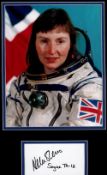 Helen Sharman 20x12 overall mounted signature piece includes mounted album page and colour photo .